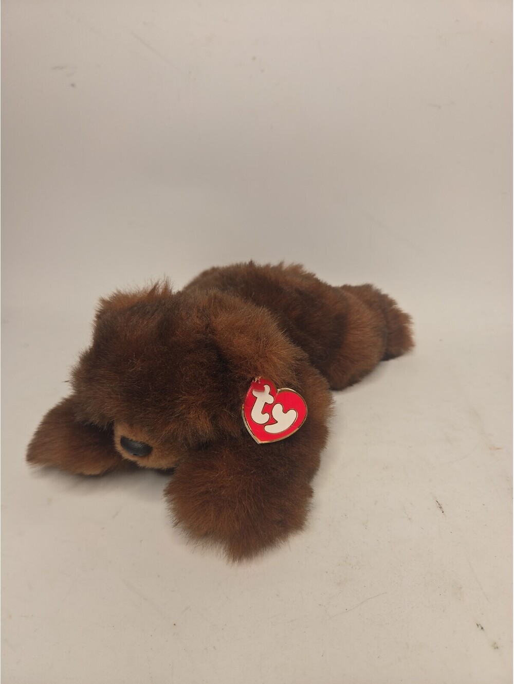 Ty Baby Paws Plush Brown Bear 1996 Retired Stuffed Animal 12"